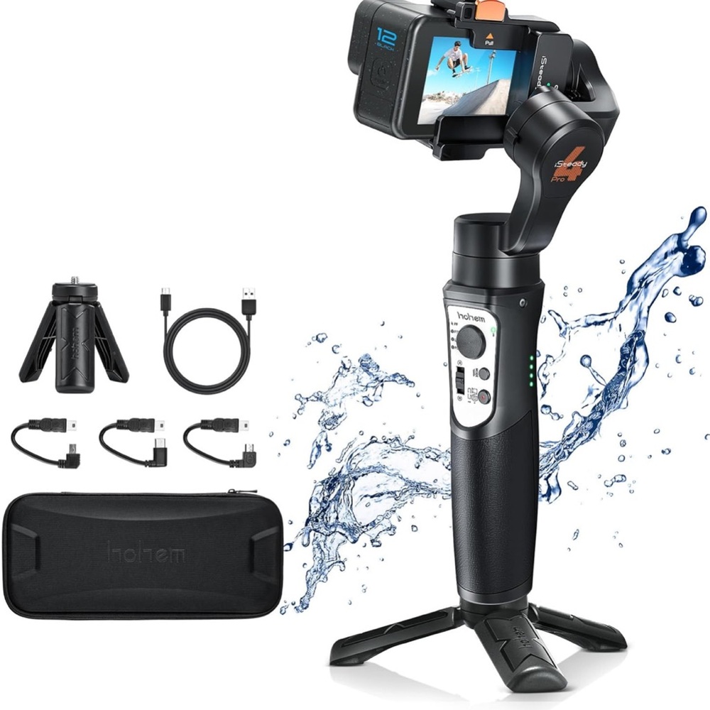 Hohem 3 Axis Gimbal Stabilizer for GoPro Hero 4